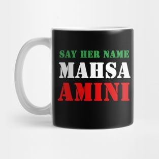 Say Her Name Mahsa Amini Mug